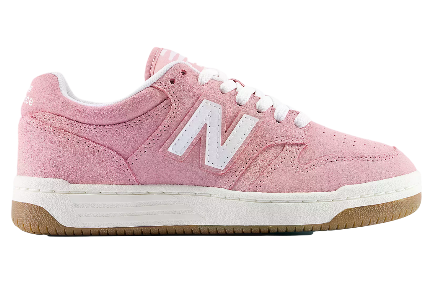 New Balance 480 GS White / Pink Taffy