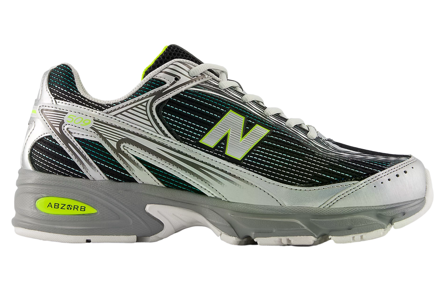 New Balance 509 Silver Metallic / Deep End