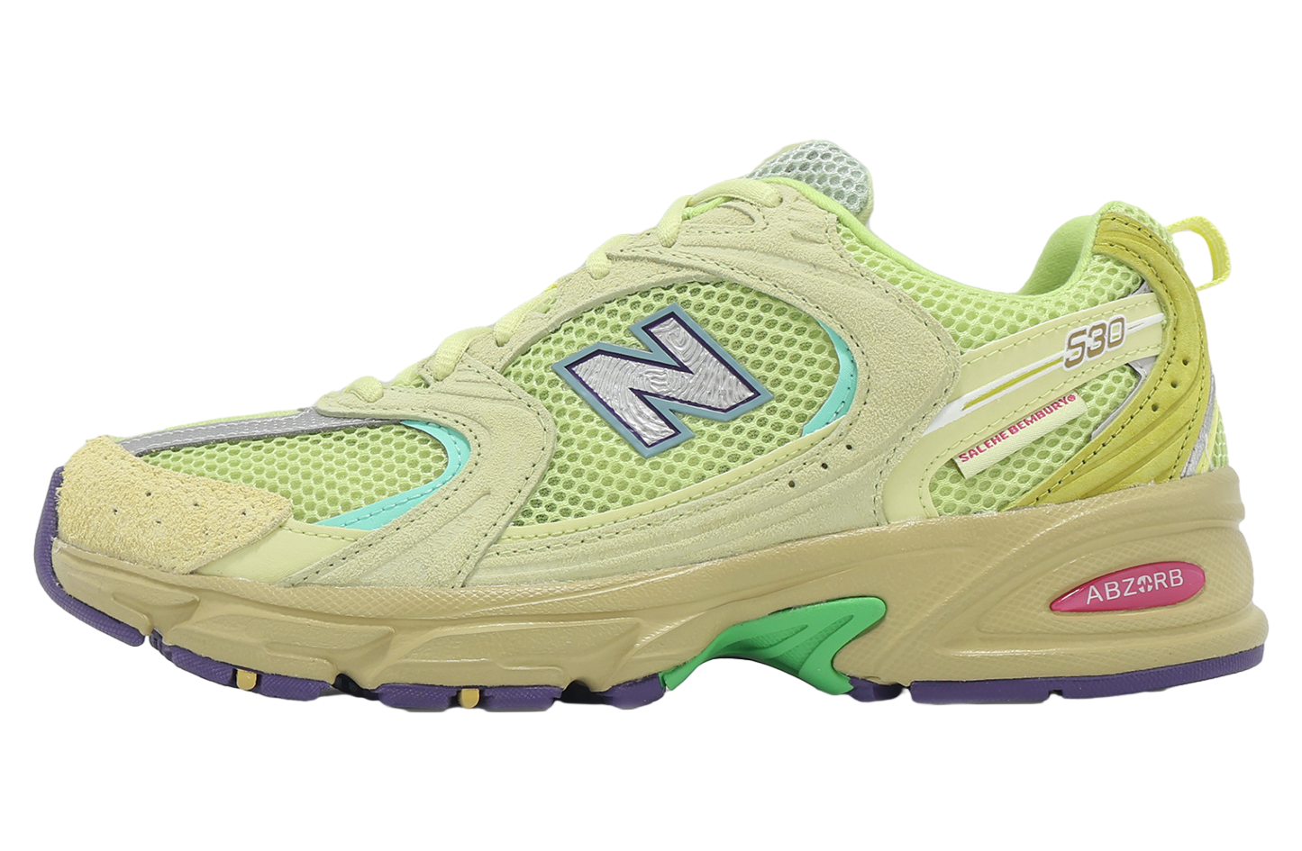 New Balance 530 Dusty Yellow / Celery Green