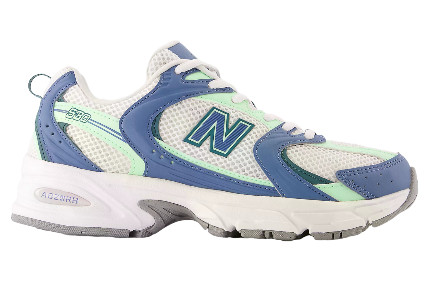 New Balance 530 Shoreline Blue / Lab Green