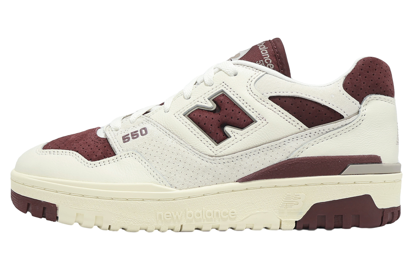 New Balance 550 Beige / Red