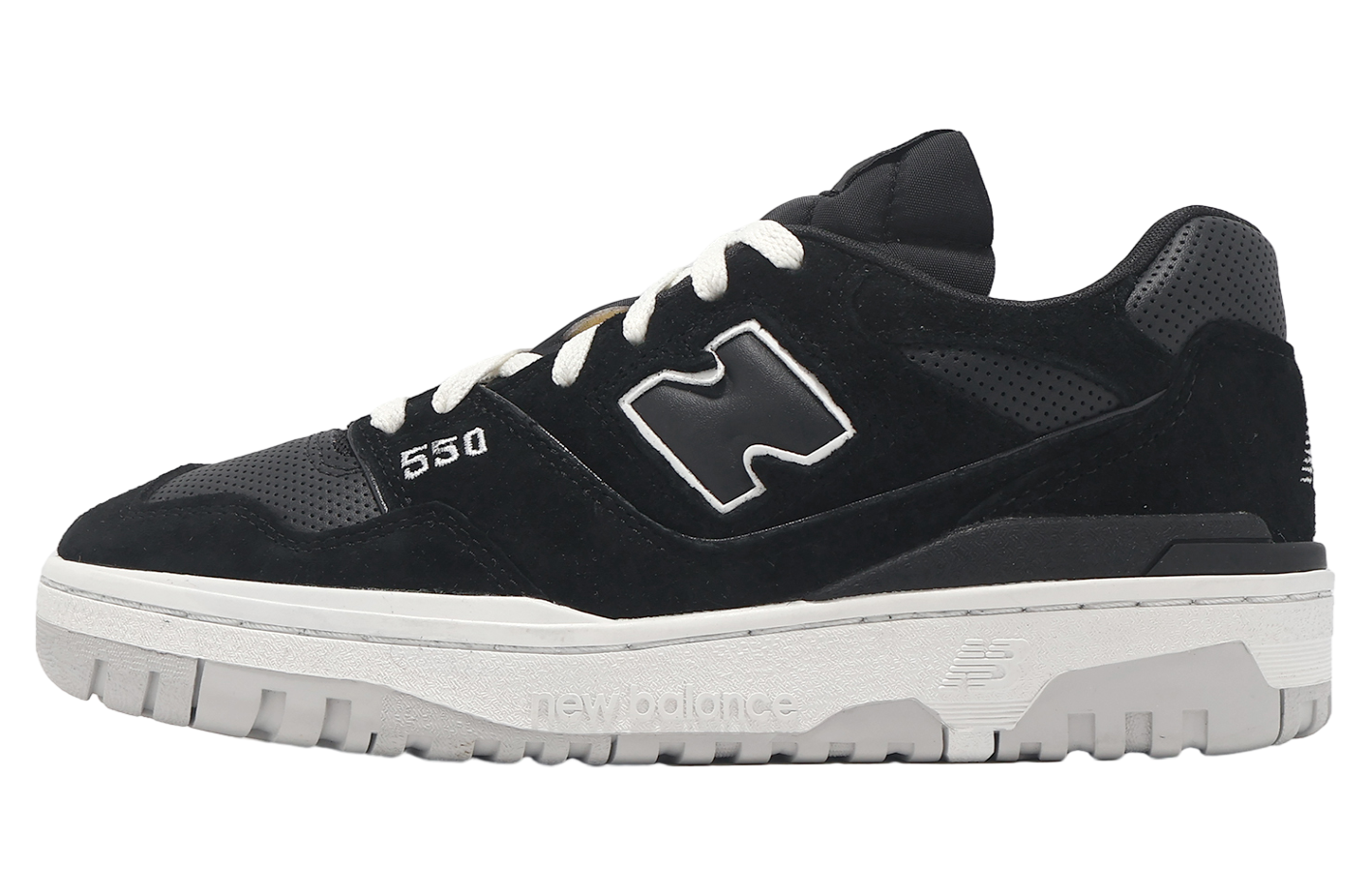 New Balance 550 Black / White / White