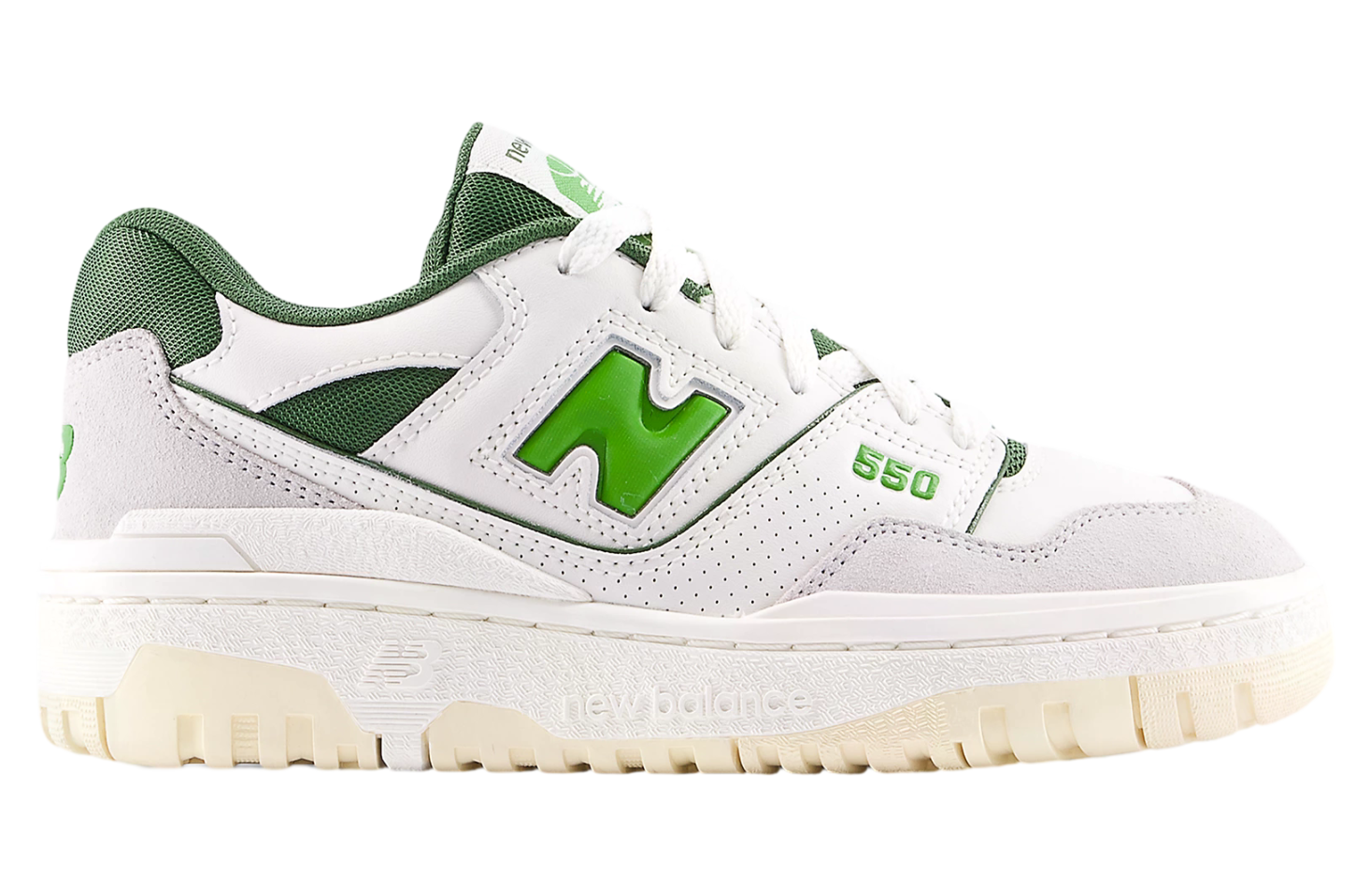 New Balance 550 GS Alpine Green / Sea Salt