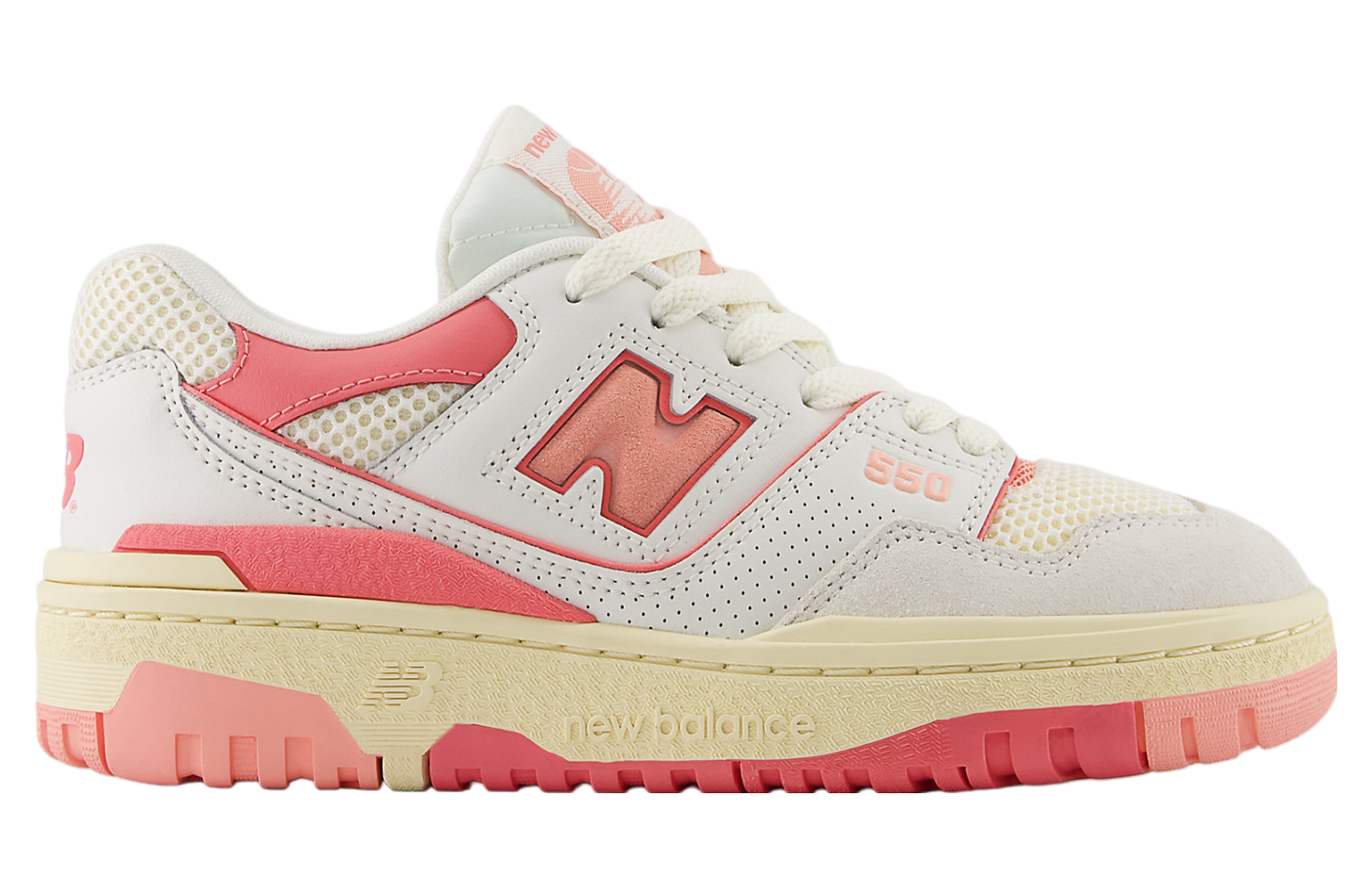 New Balance 550 GS Desert Pink / Sea Salt