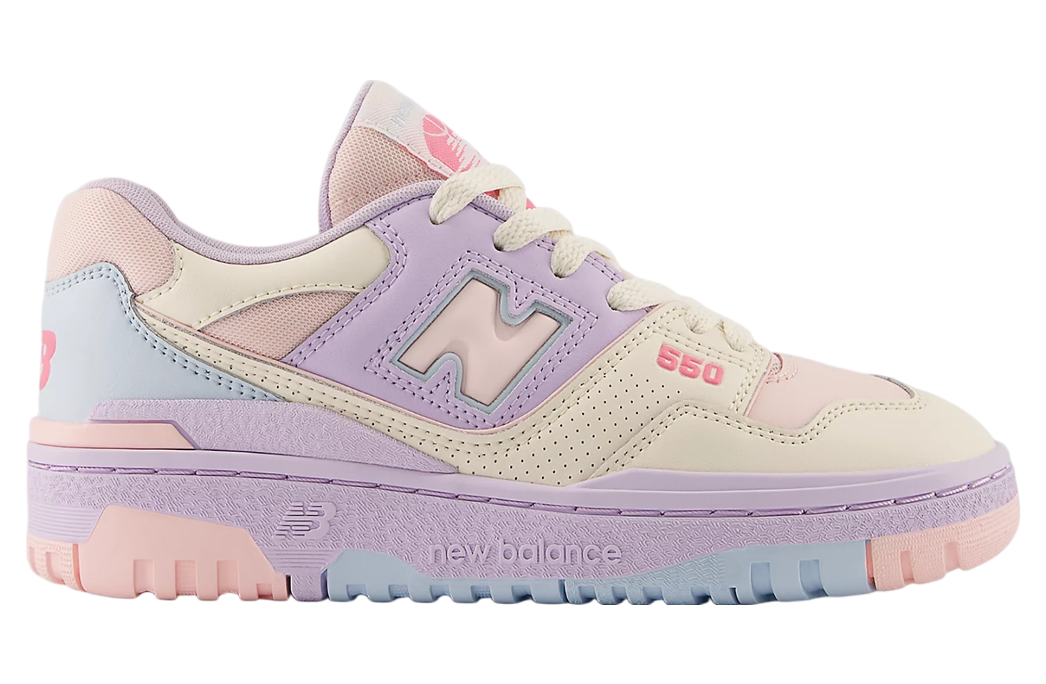 New Balance 550 GS Shell Pink / Permafrost