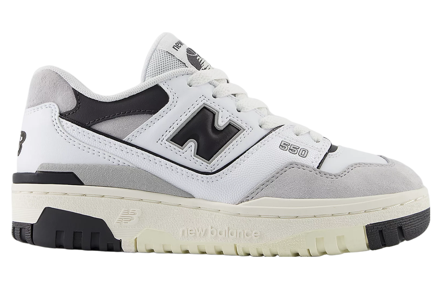 New Balance 550 GS White / Black Cement