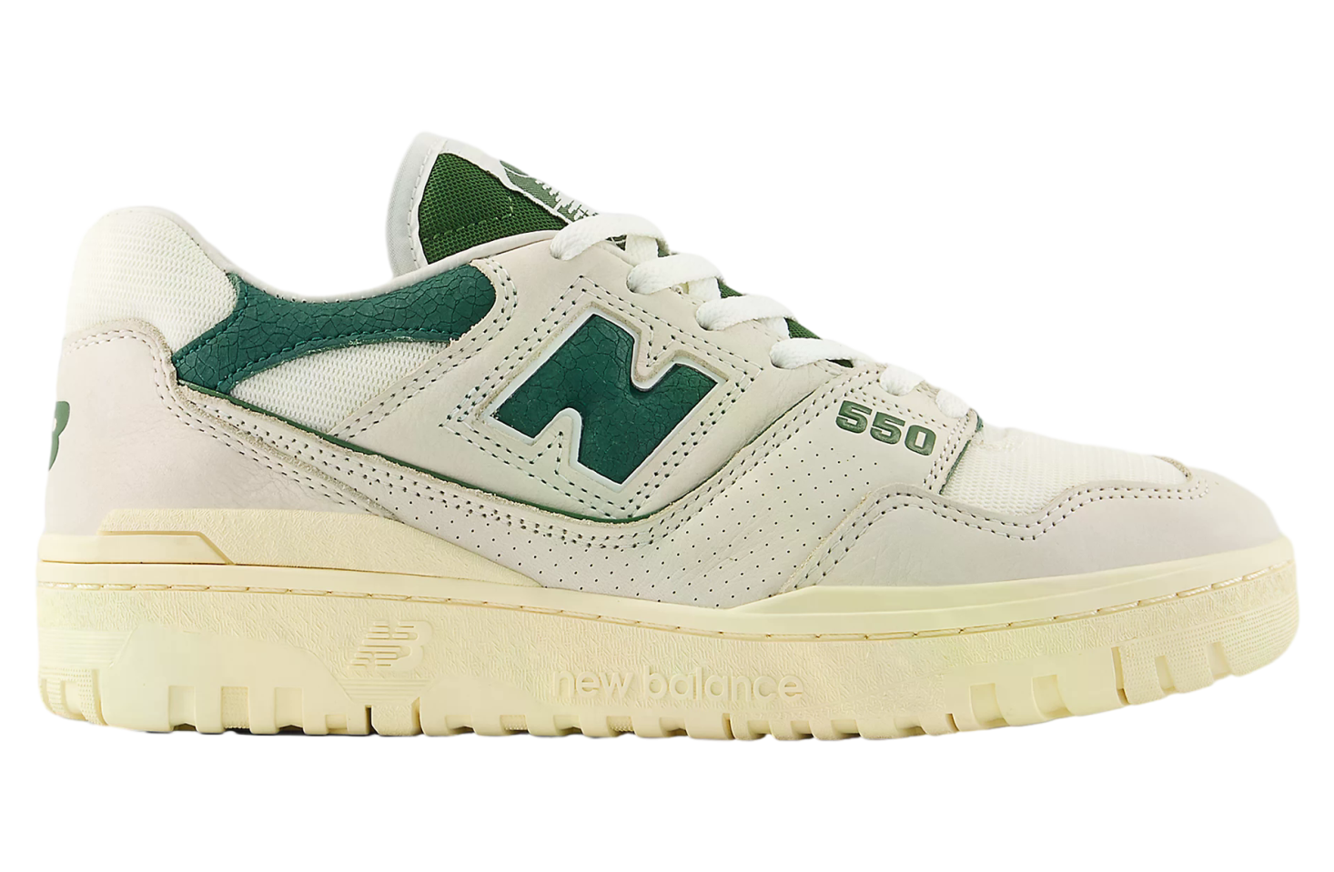 New Balance 550 Permafrost / Dark Alpine Green