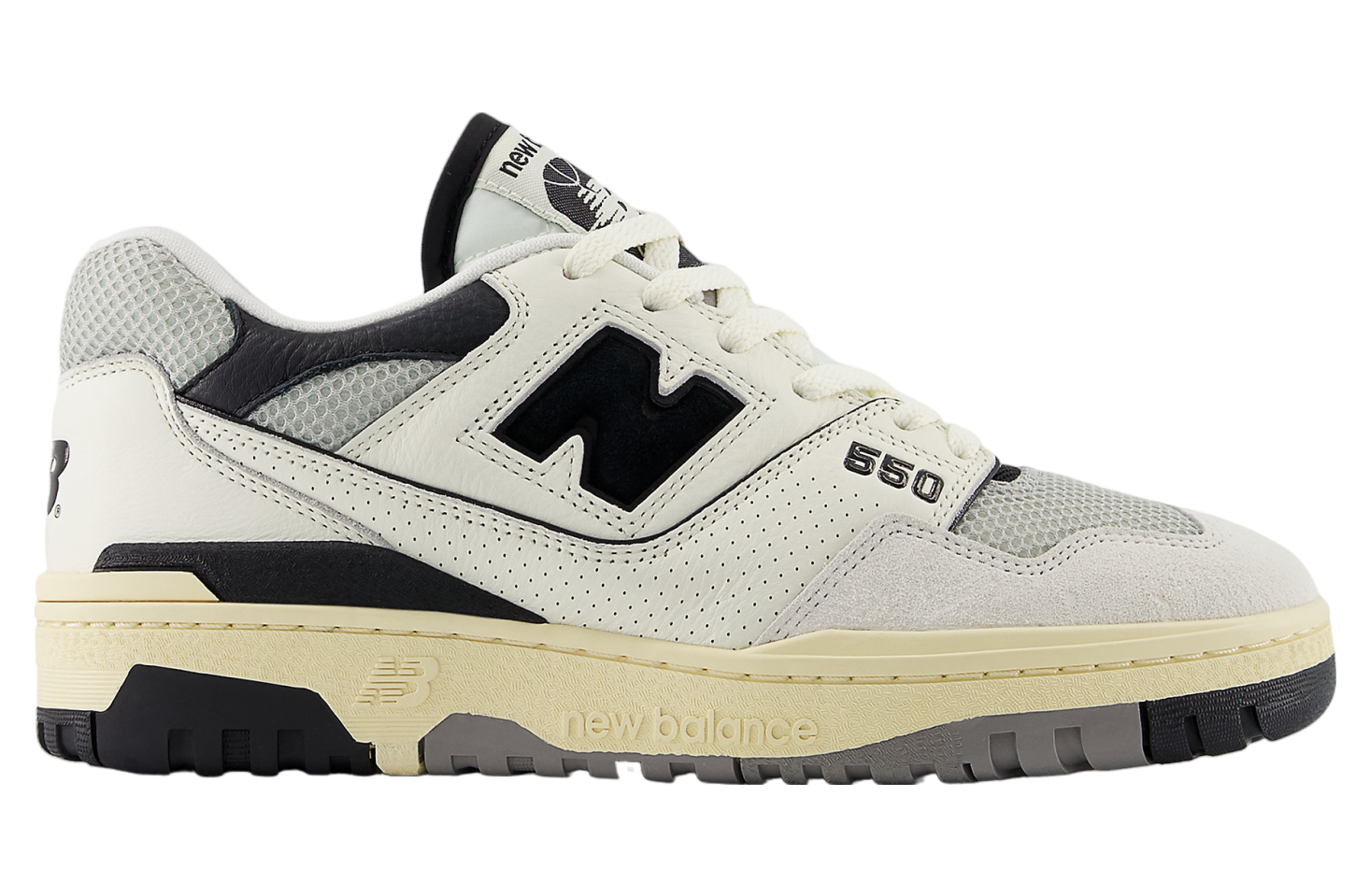 New Balance 550 Sea Salt Black Sail