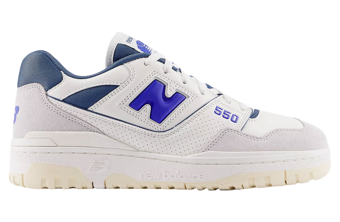 New Balance 550 Sea Salt / Blue Gemstone