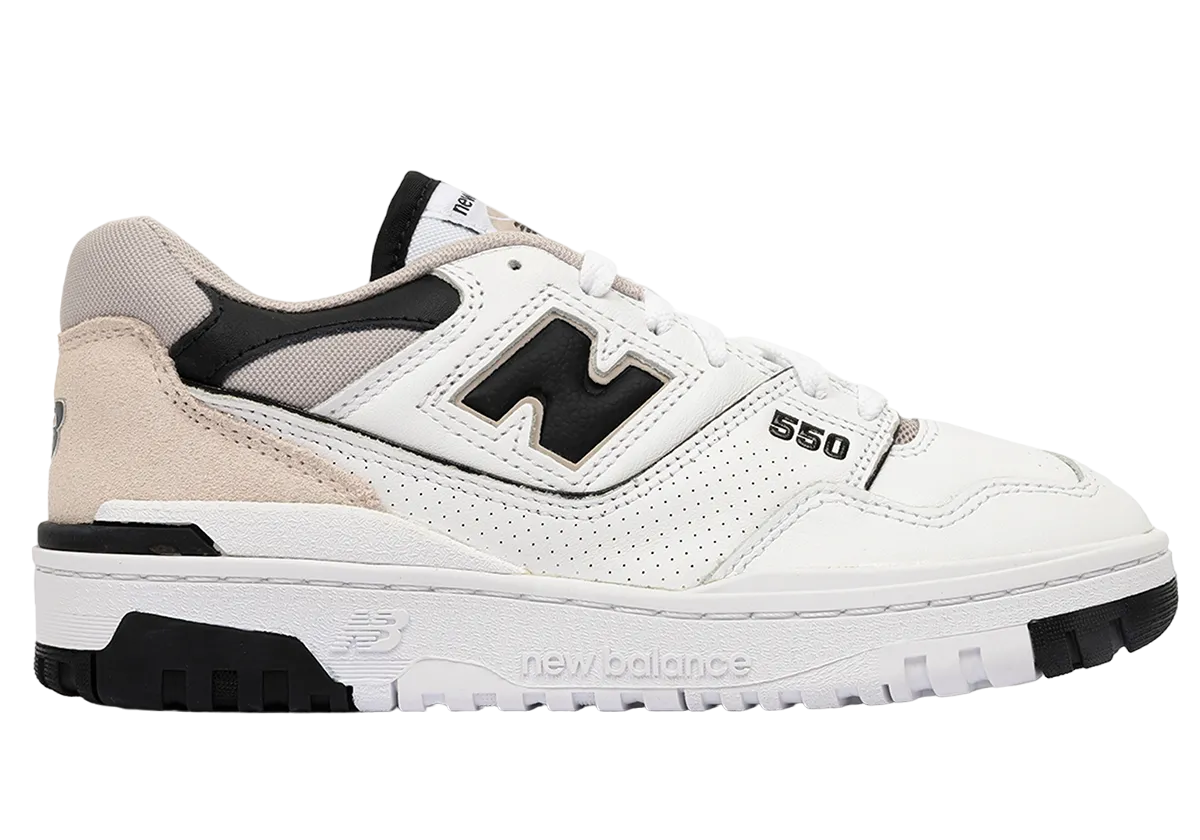 New Balance 550 White Black Grey