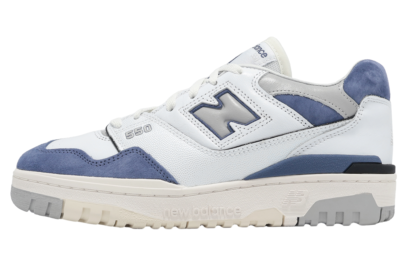 New Balance 550 White / Blue - Feb 2025 - BB550BWGD