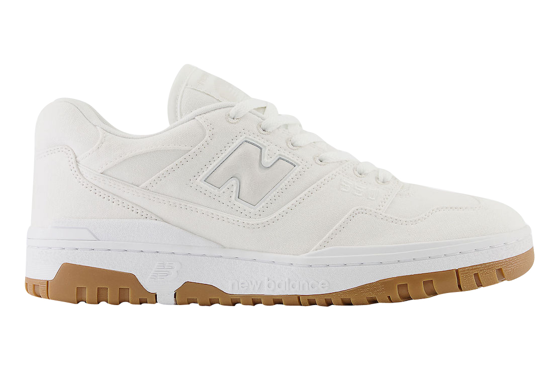 New Balance 550 White Canvas