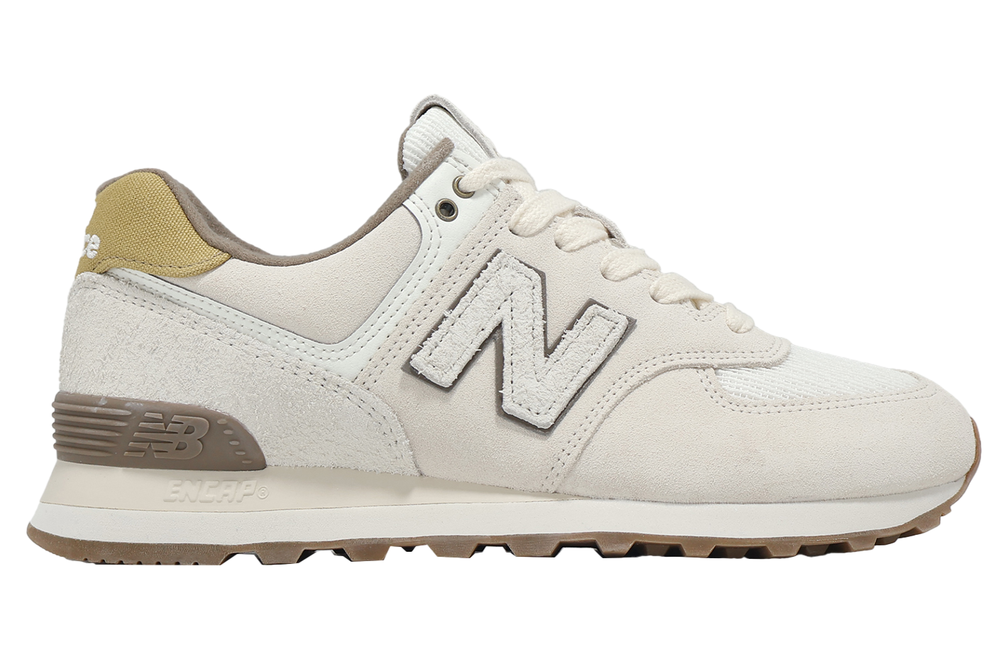 New Balance 574 Beige / Brown / White