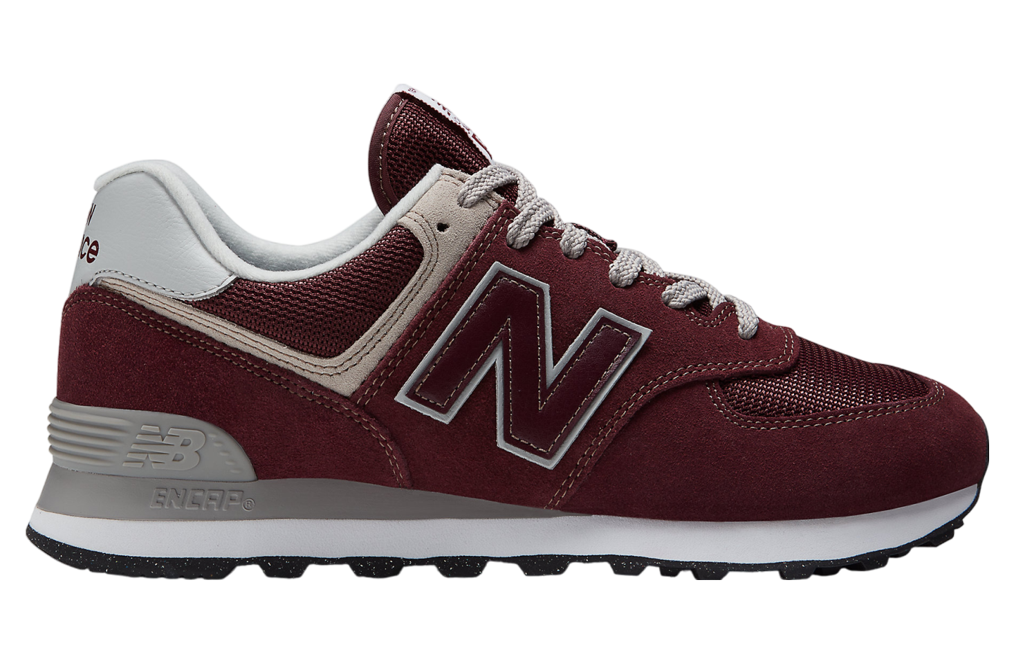 New Balance 574 Core Burgundy White