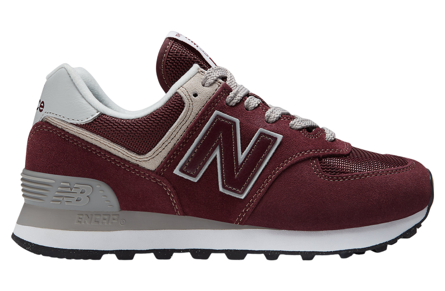 New Balance 574 Core Wmns Burgundy / White