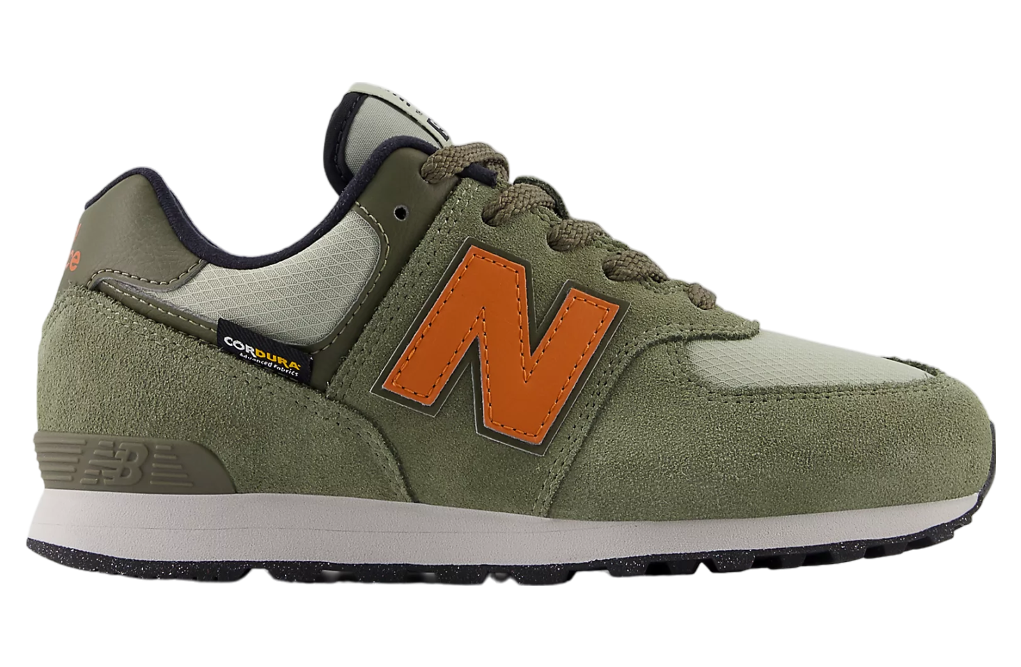 New Balance 574 GS Dark Olivine / Infield Clay