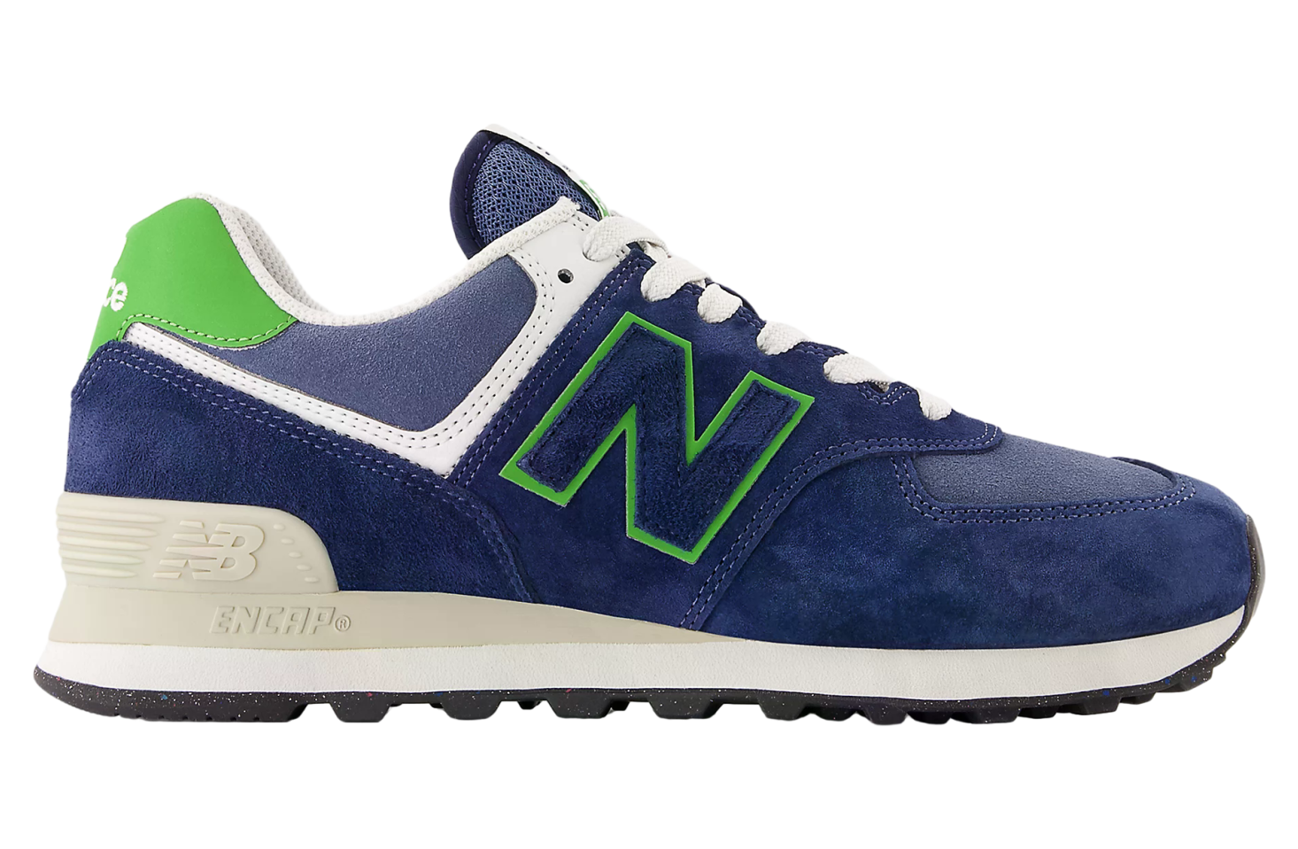 New Balance 574 Nb Navy / Alpine Green - Jul 2025 - U574QBL