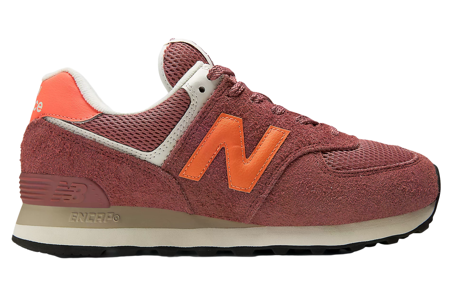 New Balance 574 Red Rock / Tangerine Heat