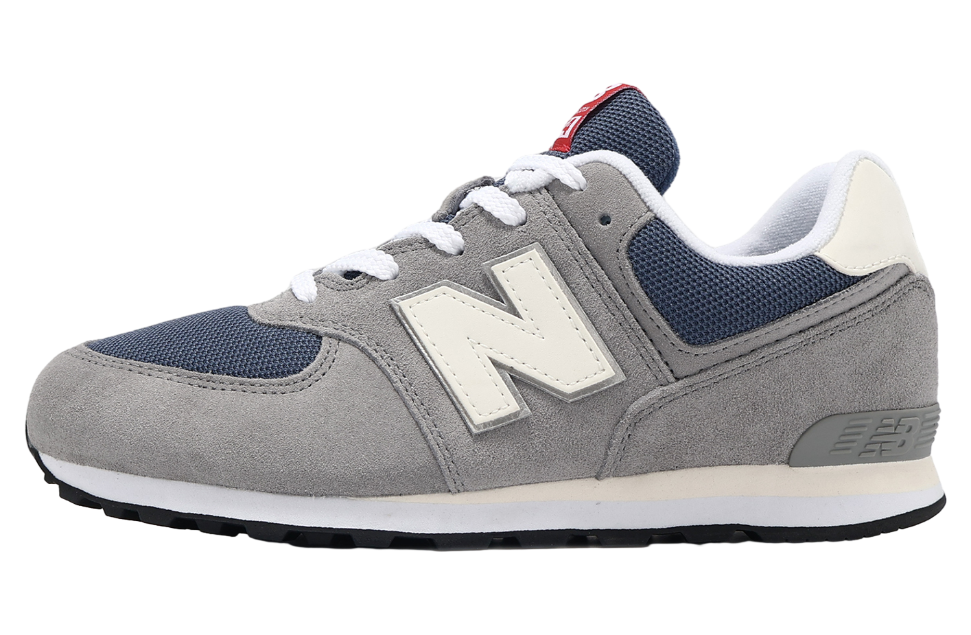 New Balance 574 Wide GS Grey / Navy