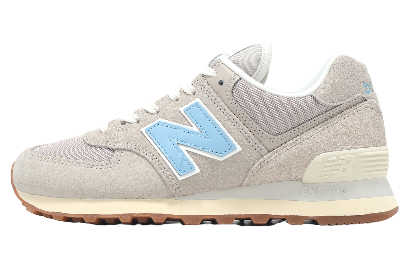 New Balance★国内発送★574 Core / WL574 BEIGE/BLUE New Balance 574 WMNS Beige / Blue - Nov 2024 - WL574GQ2B