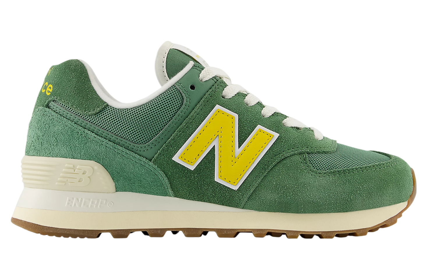 New Balance 574 WMNS Mallard Green / Ginger Lemon