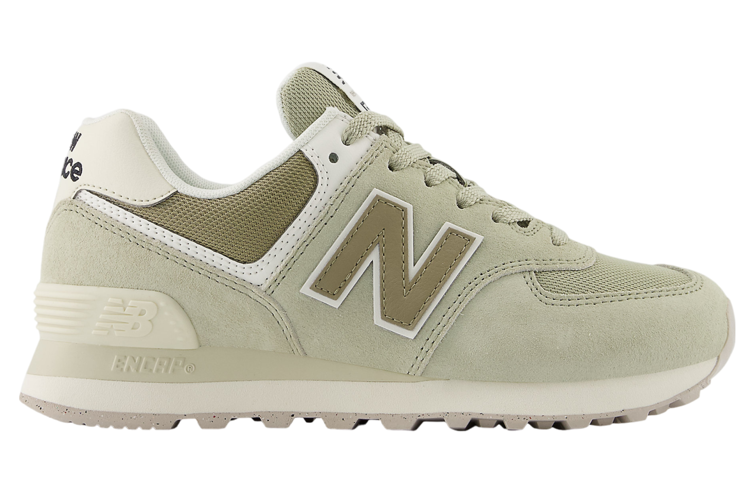 New Balance 574 WMNS Olivine / Dark Stoneware