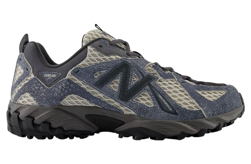 New Balance 610 Washed Suede Navy / Black