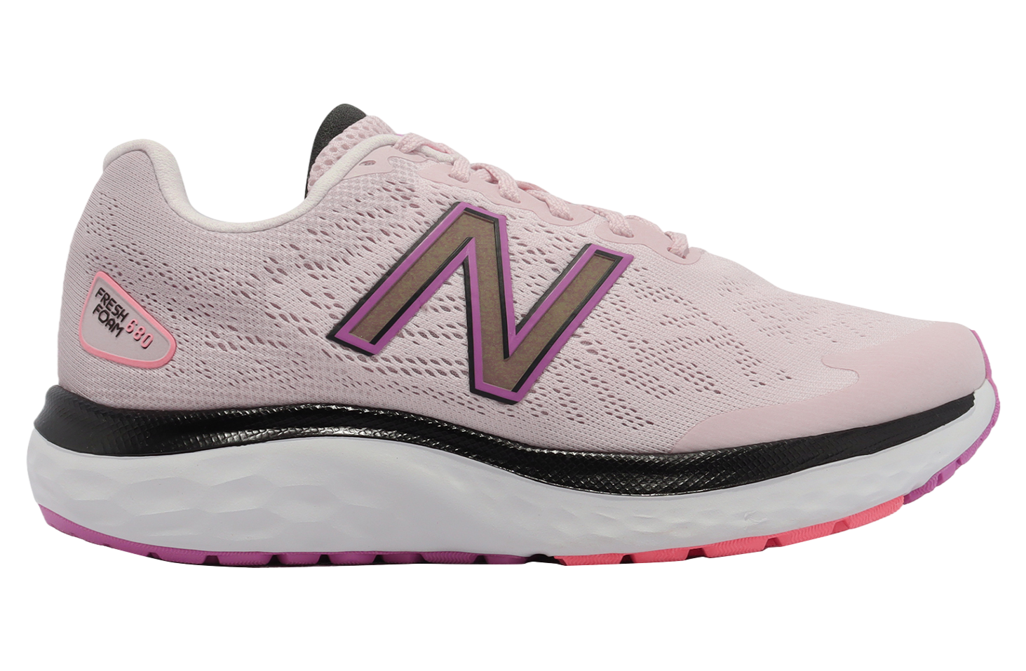New Balance 680 V7 D Wide WMNS Pink / Metallic Silver