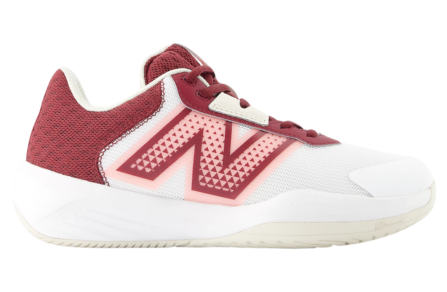 New Balance 696v6 WMNS White / Monarch Burgundy