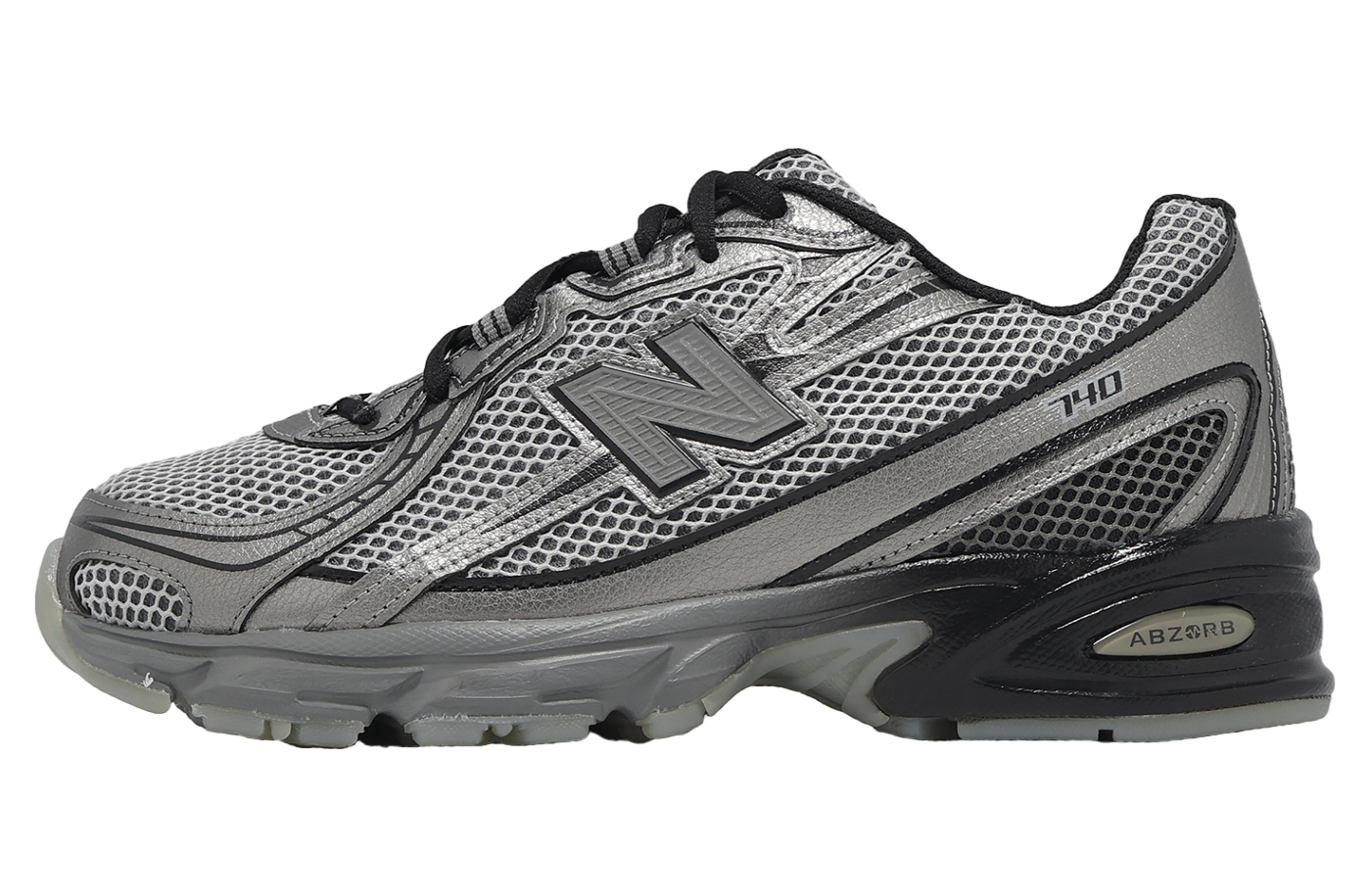 New Balance 740 Metallic Silver / Black