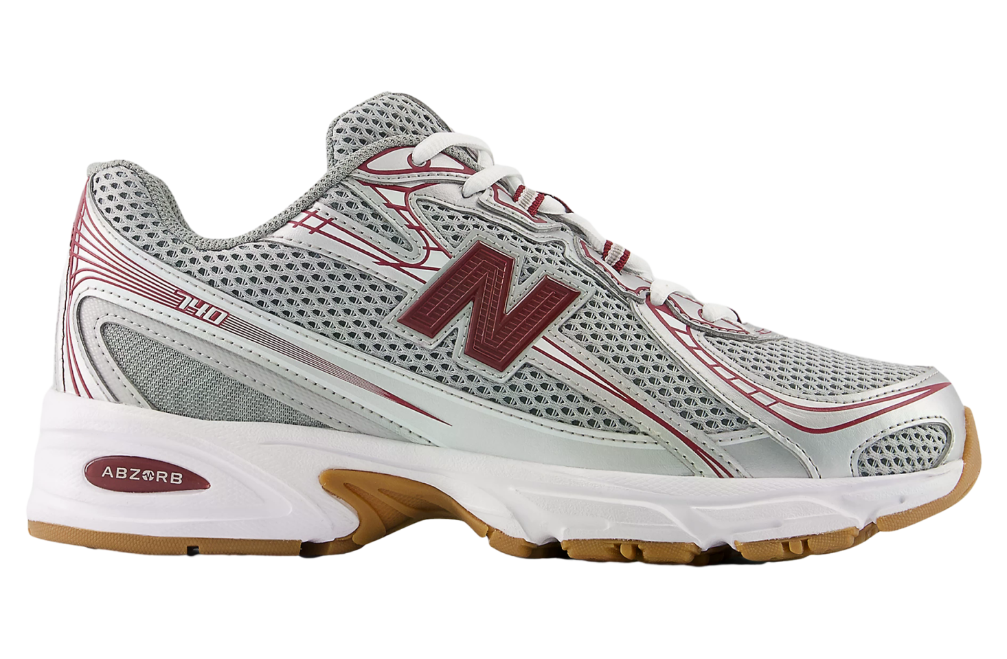 New Balance 740 Monarch Burgundy / Slate Grey