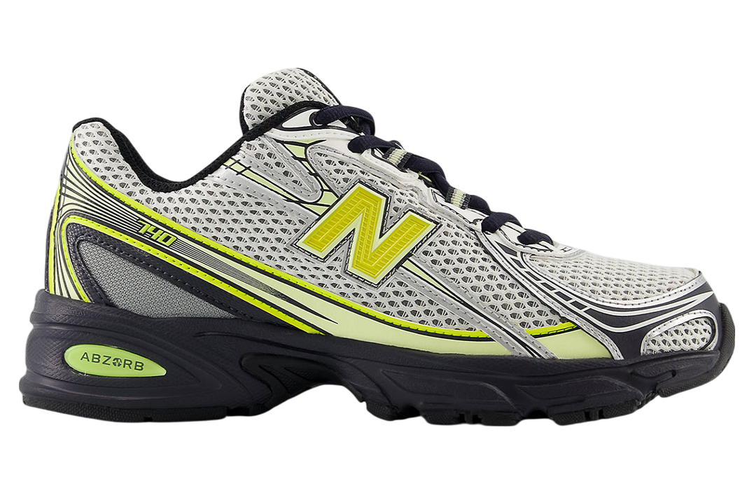 New Balance 740 Silver / Neon