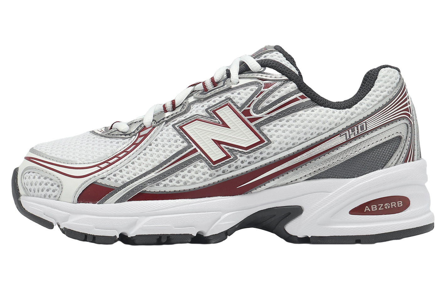 New Balance 740 Silver / Red - Jun 2025 - U740RD2D