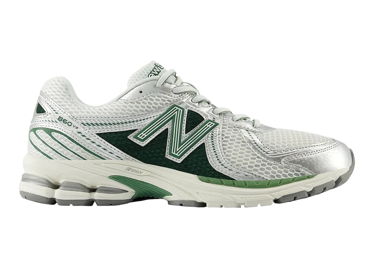 New Balance 860V2 Silver Toe Green