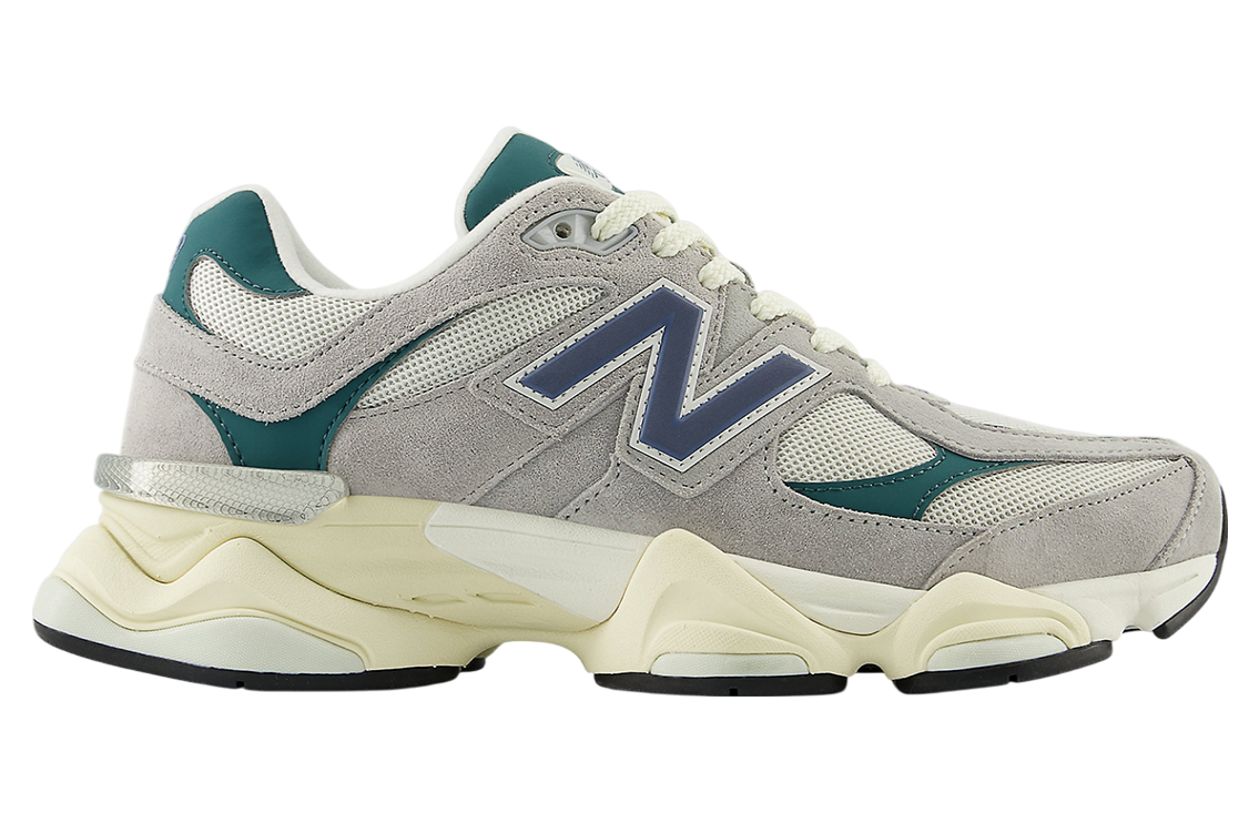 New Balance 9060 Concrete / Green