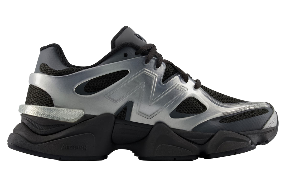 New Balance 9060 X Black / Silver - Oct 2025 - U9060ISA