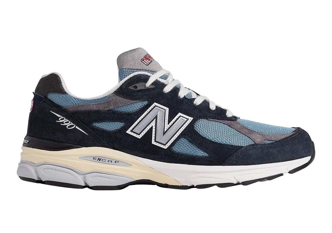 New Balance 990v3 Made in USA Navy M990TE3