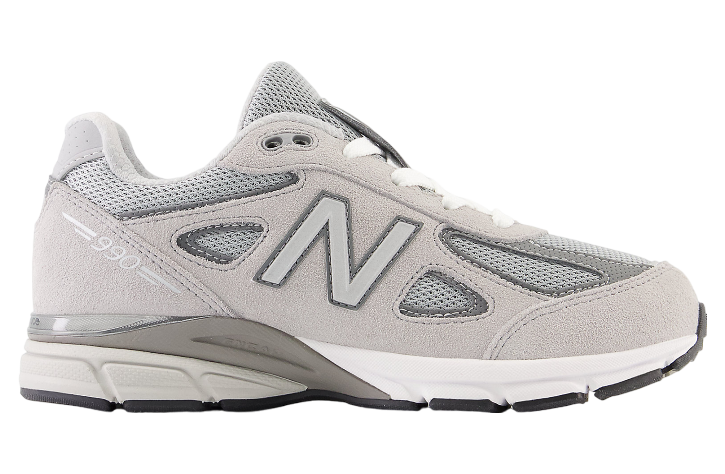 New Balance 990v4 GS Kool Gray / Silver Filigree