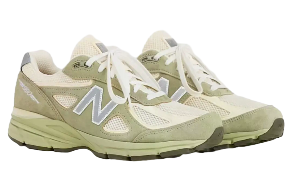 New Balance 990v4 Made in Usa Olive Leaf / Permafrost