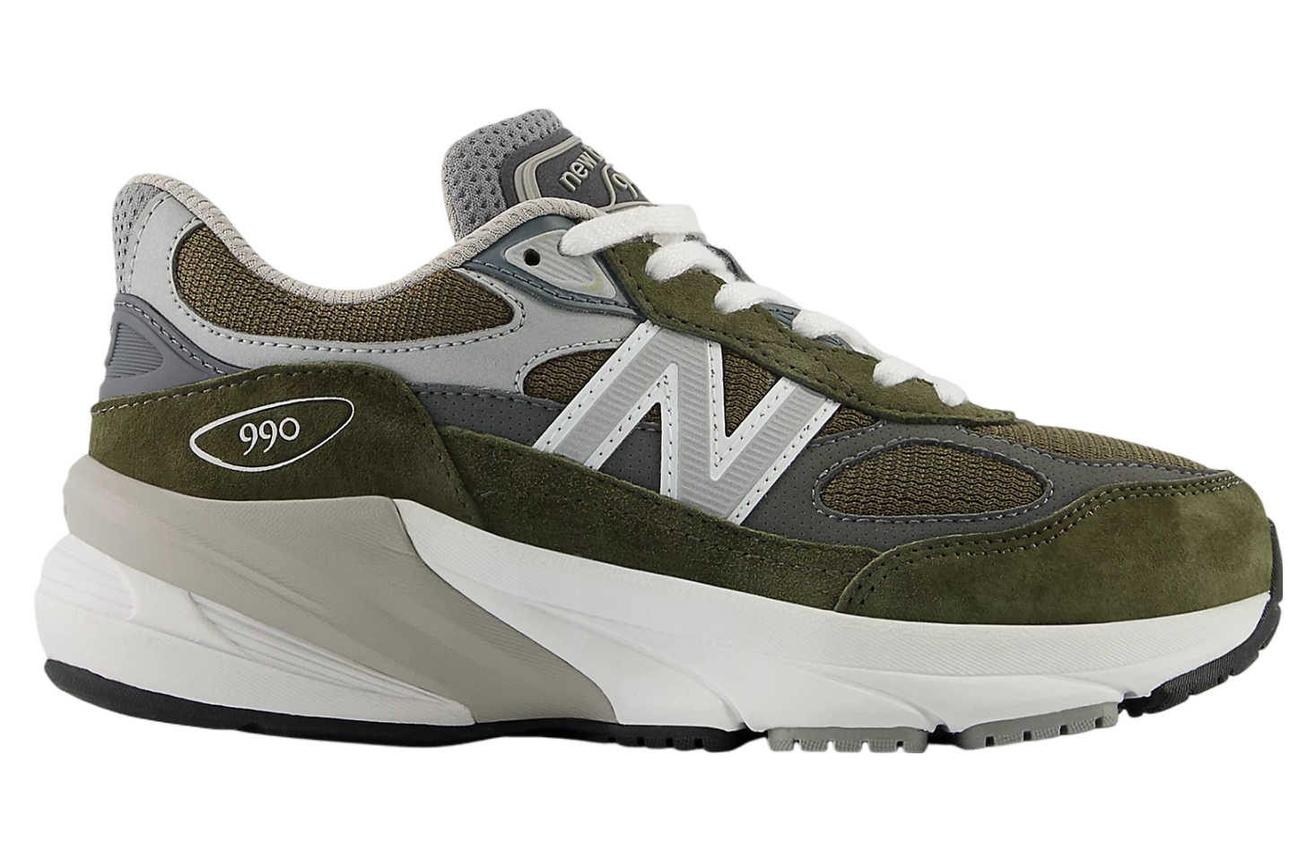 New Balance 990v6 GS Olive / Grey