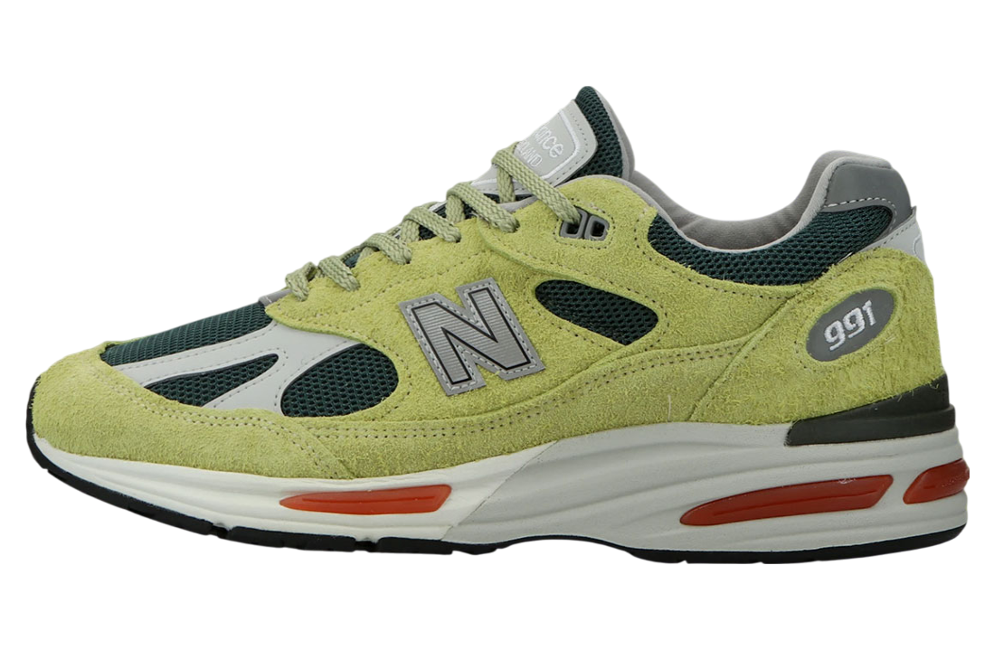 New Balance 991v2 Green / BlackBeechnut - Jul 2025 - U991GT2