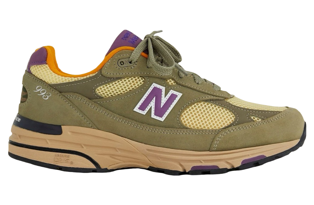 New Balance 993 Made in USA Olive Leaf