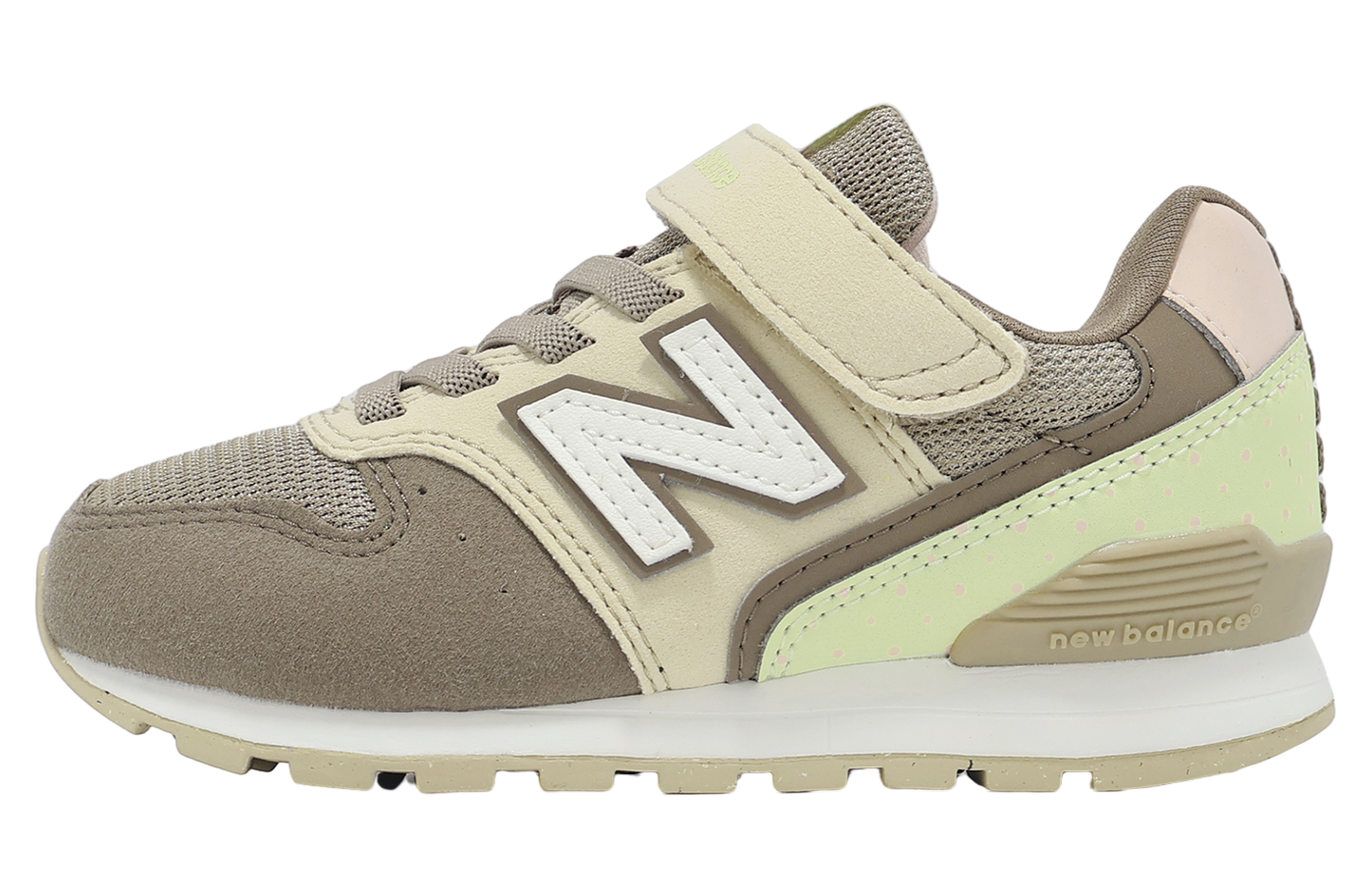 New Balance 996 Wide GS Brown / Yellow