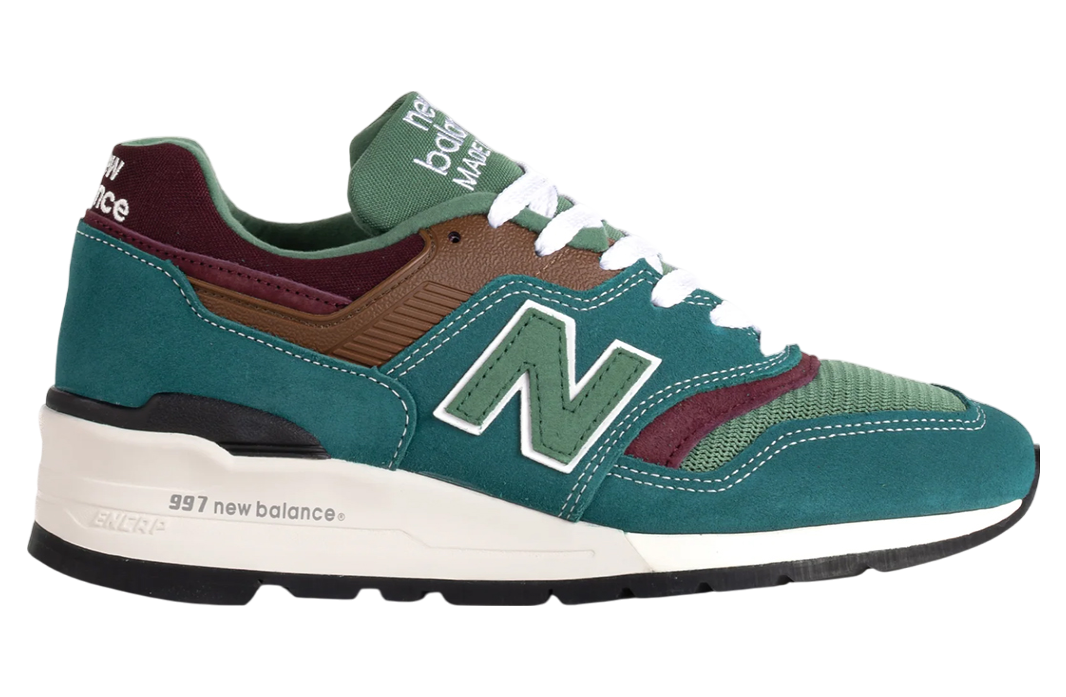 New Balance 997 Made In USA Teal Brown