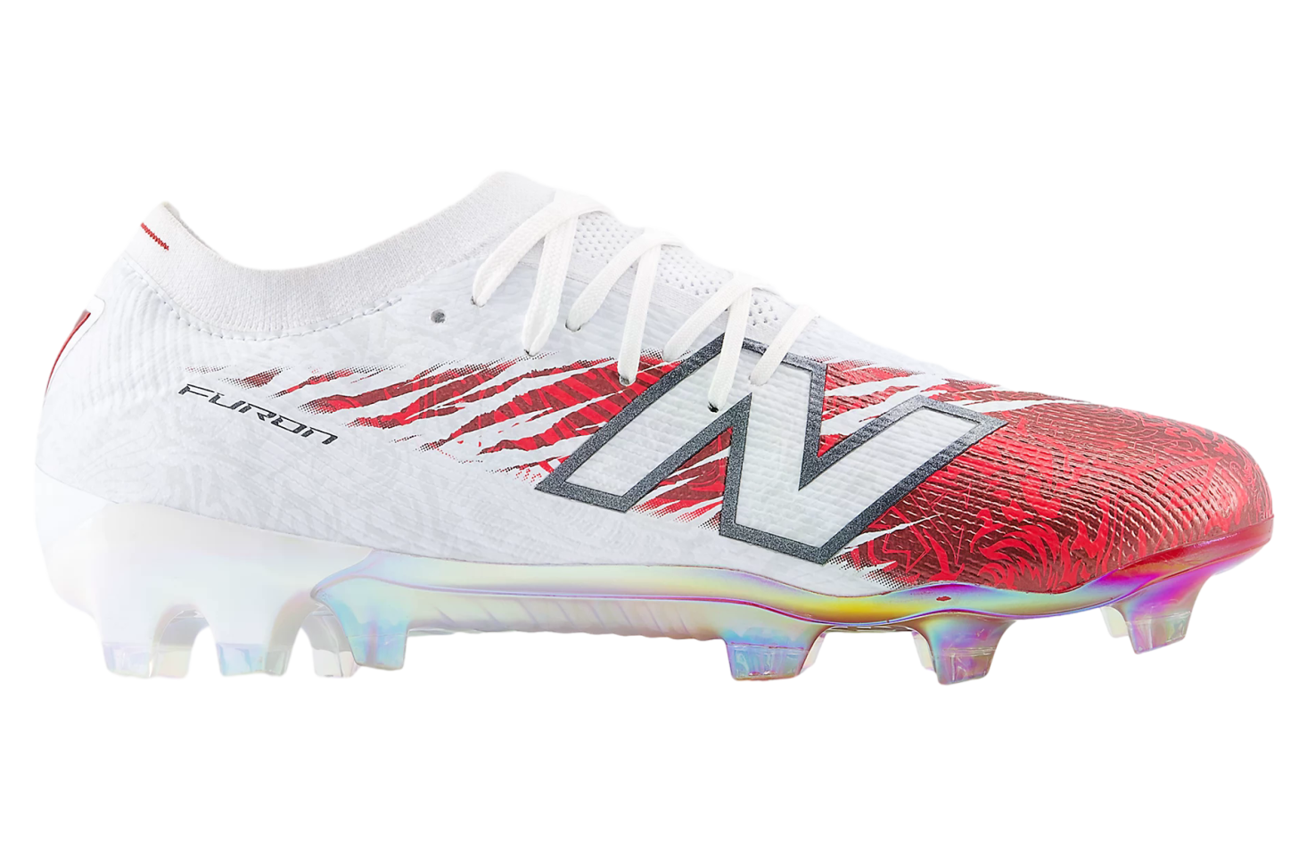New Balance Bukayo Saka x Furon Elite FG V8 White / Burgundy
