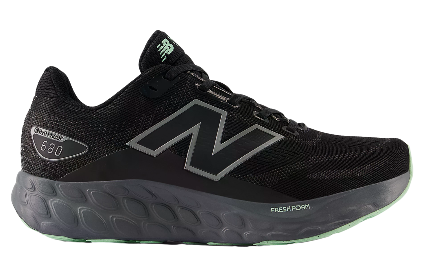 New Balance Fresh Foam 680v8 Waterproof WMNS Black / Castlerock