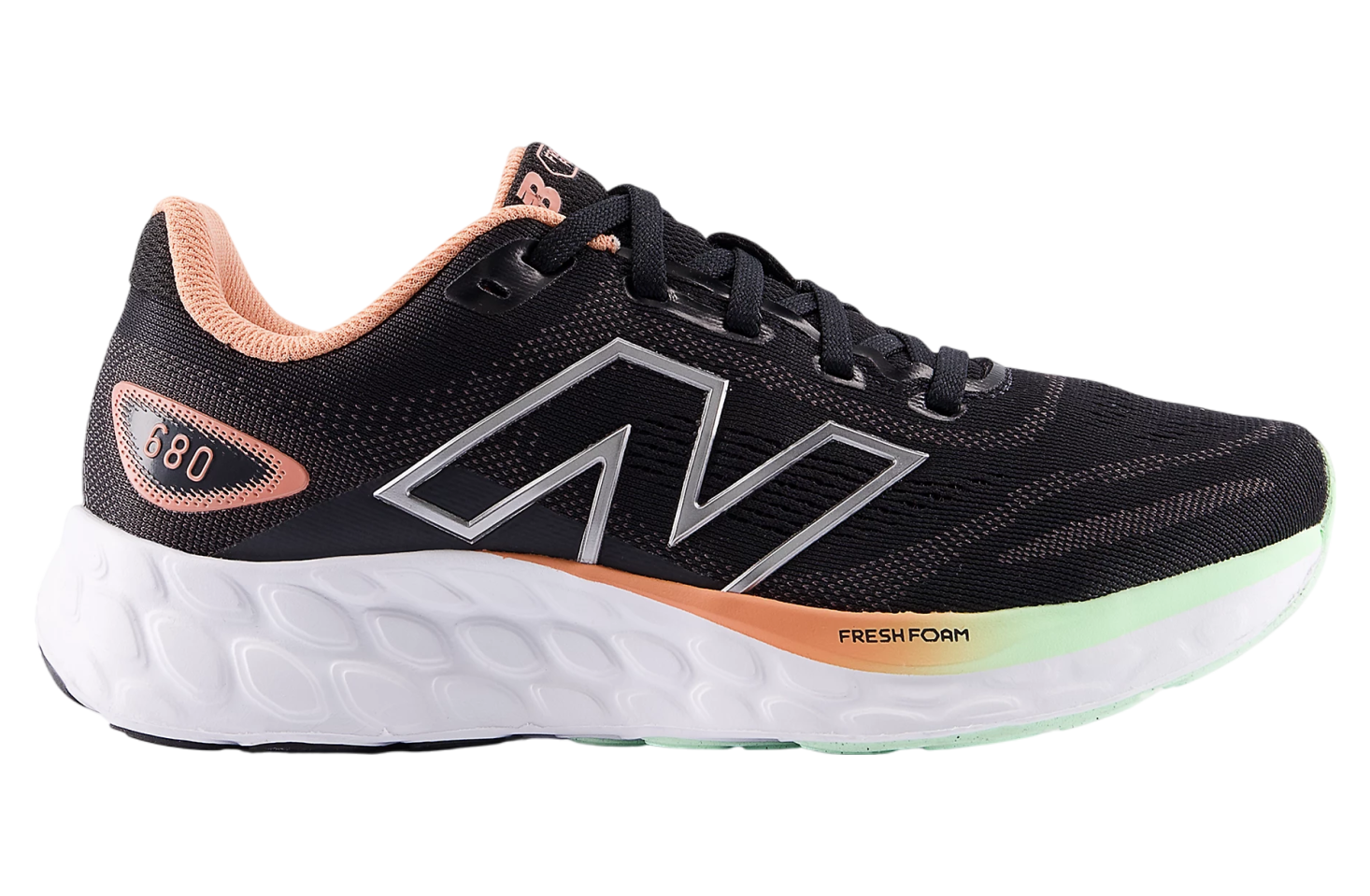 New Balance Fresh Foam 680v8 WMNS Black / Dark Silver Metallic