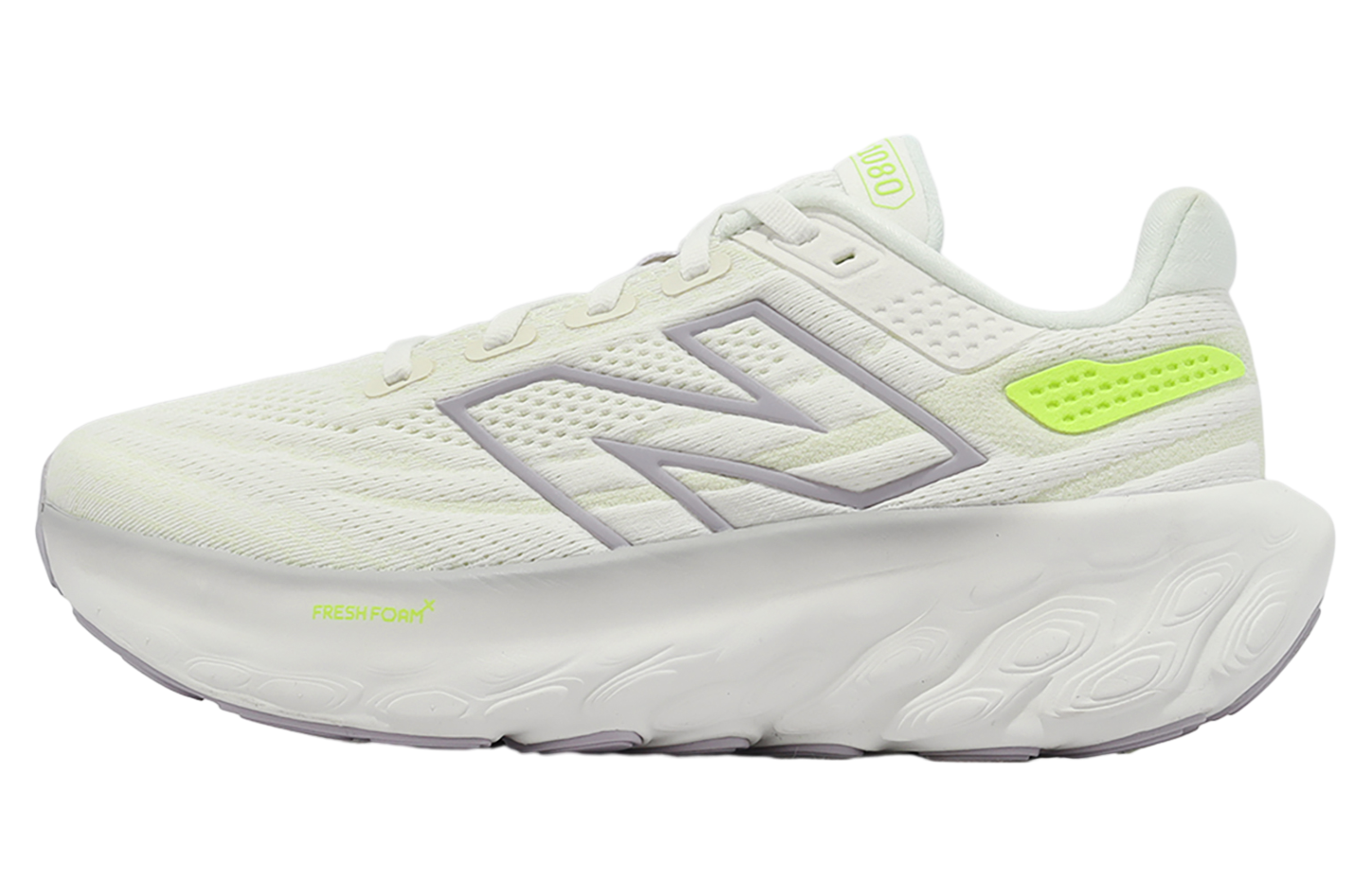 【大人気】★ニューバランス★FRESH FOAM x 1080 V13 WHITE !! New Balance Fresh Foam X 1080 V13 D Wide WMNS White / Yellow
