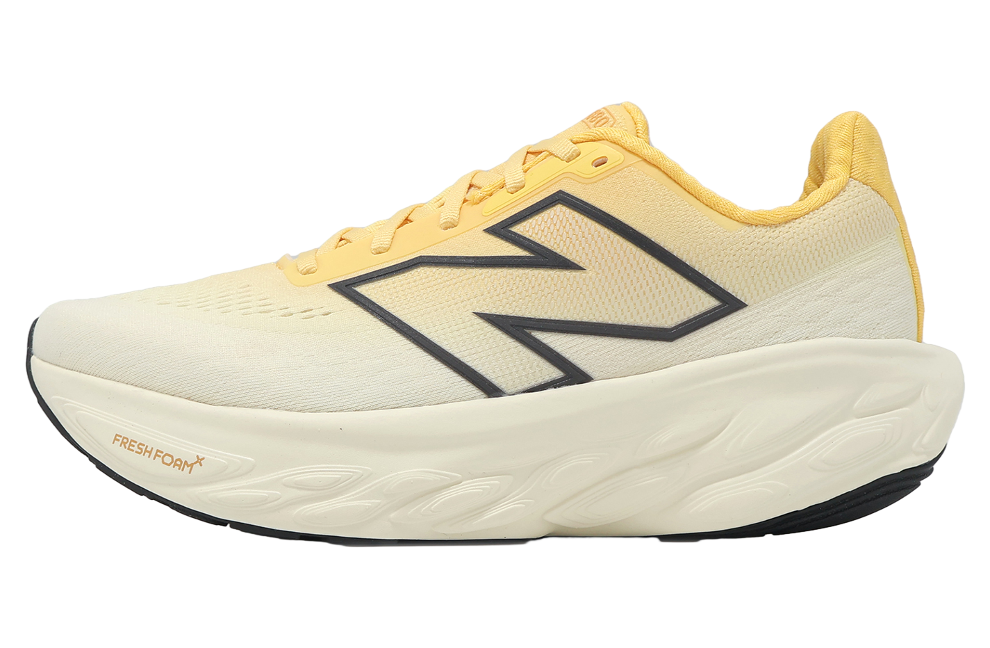 New Balance Fresh Foam X 1080 V14 2E Wide Beige / Yellow