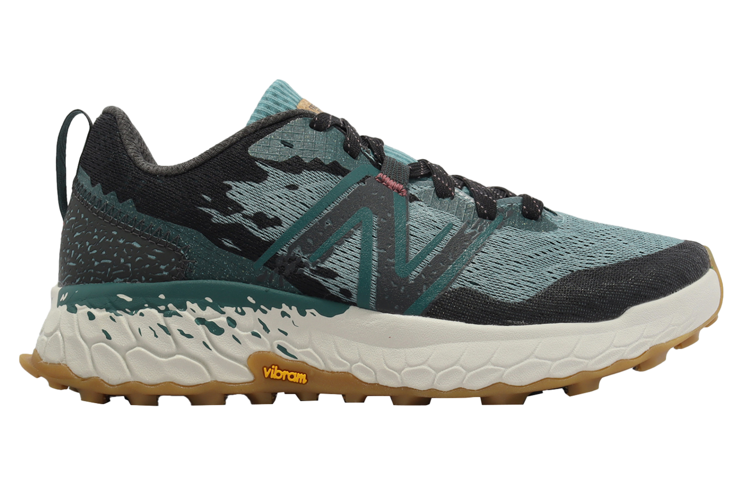 New Balance Fresh Foam X Hierro V7 2E Wide Green / Grey